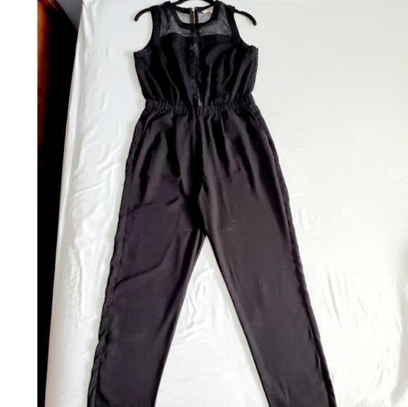 Black Full Lenghth Romper - Picture 2 of 4